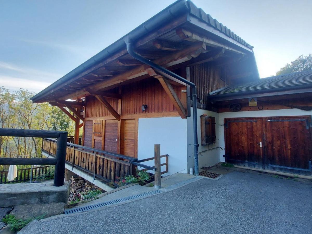 Chalet Savoyard Avec Jardin, Poele A Bois Et Wifi - Fr-1-624-11 Verchaix Exterior foto