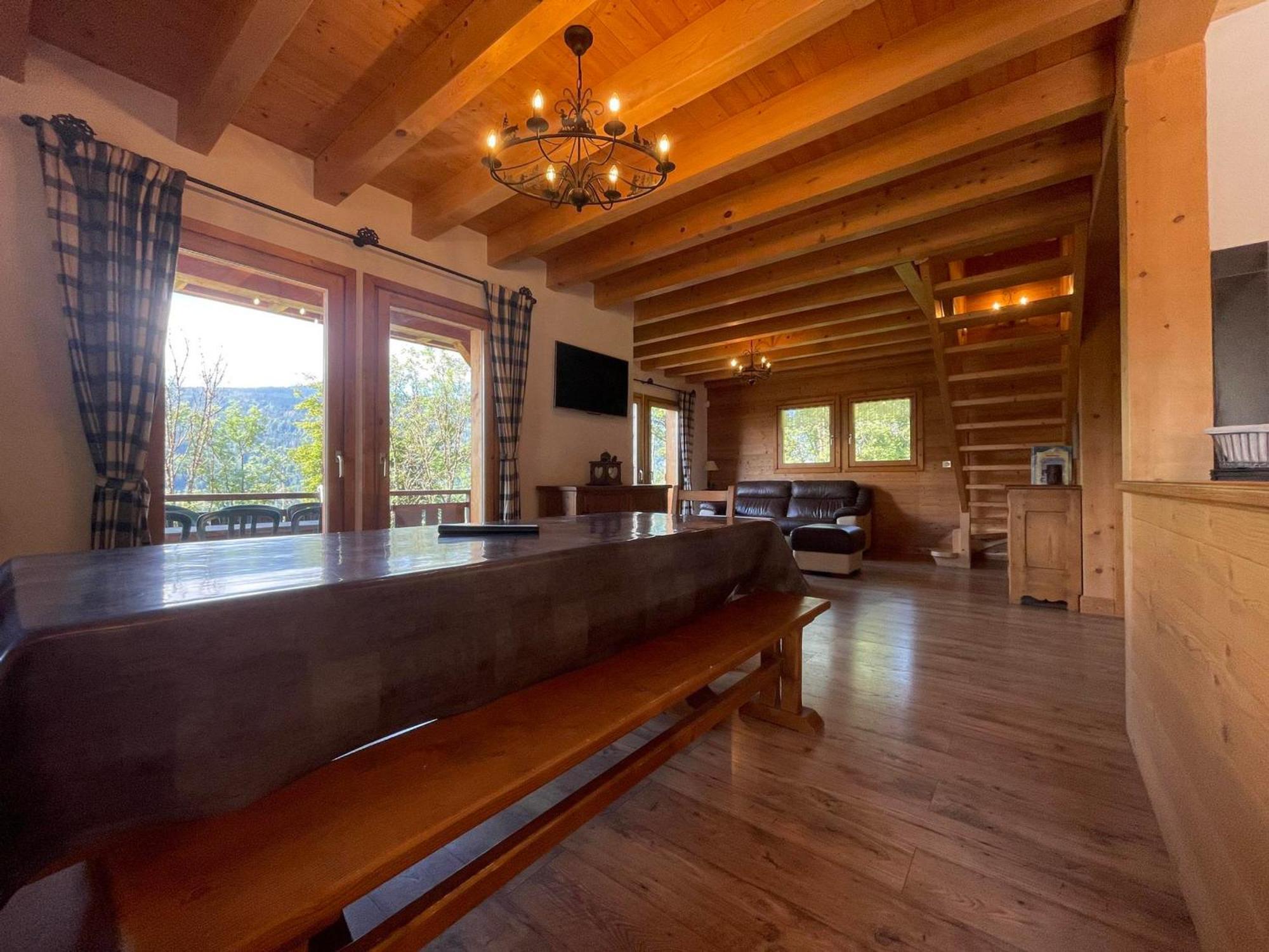 Chalet Savoyard Avec Jardin, Poele A Bois Et Wifi - Fr-1-624-11 Verchaix Exterior foto