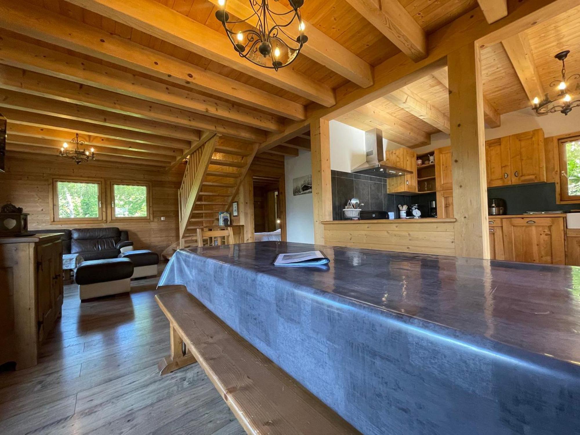 Chalet Savoyard Avec Jardin, Poele A Bois Et Wifi - Fr-1-624-11 Verchaix Exterior foto